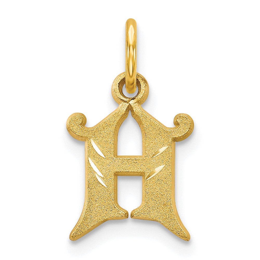 10k Initial H Charm (10C764H)