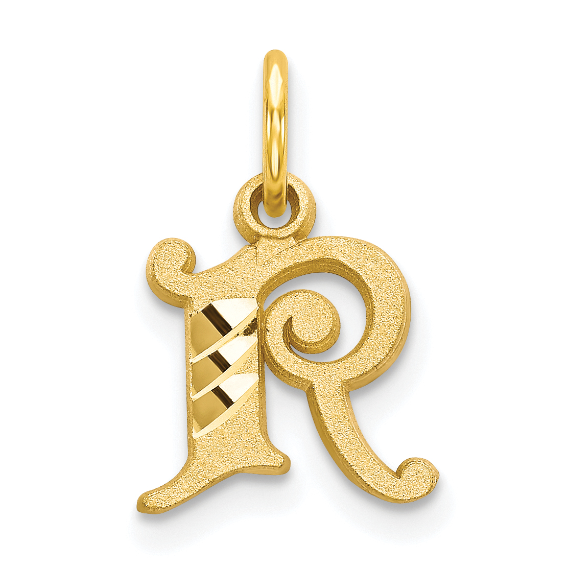 10k Initial R Charm (10C764R)