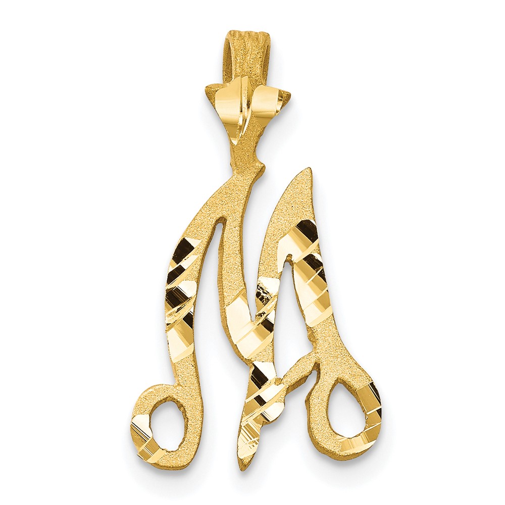 10k Initial M Pendant (10C767M)