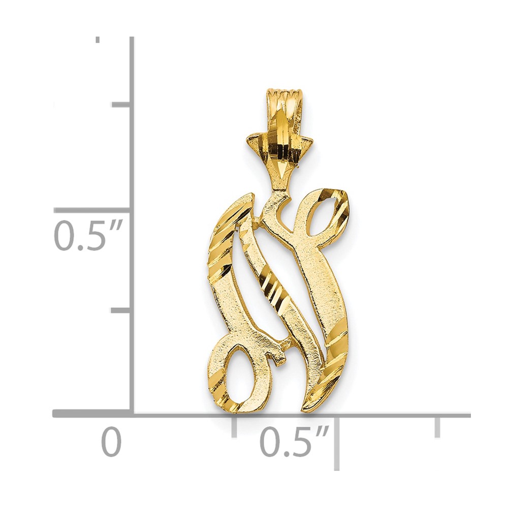 10k Initial N Pendant (10C767N)