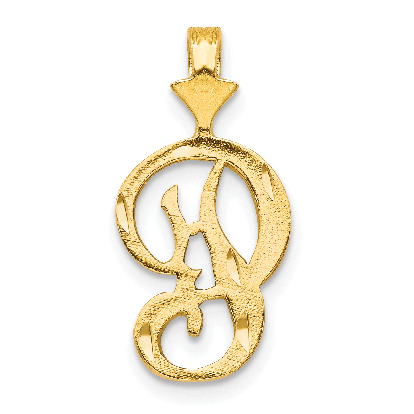 10k Initial P Pendant (10C767P)