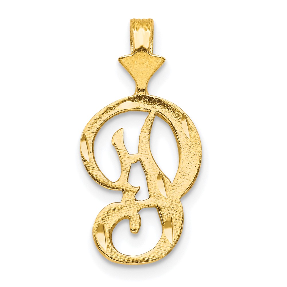 10k Initial P Pendant (10C767P)