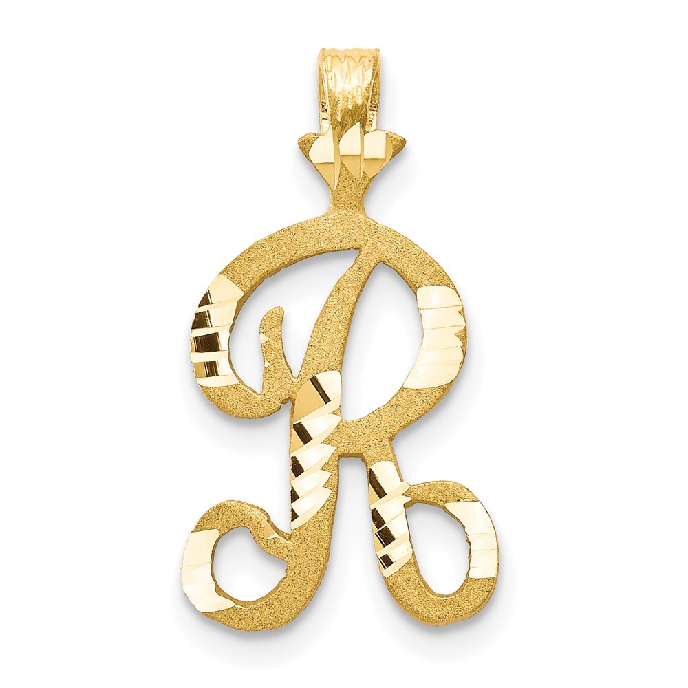 10k Initial R Pendant (10C767R)