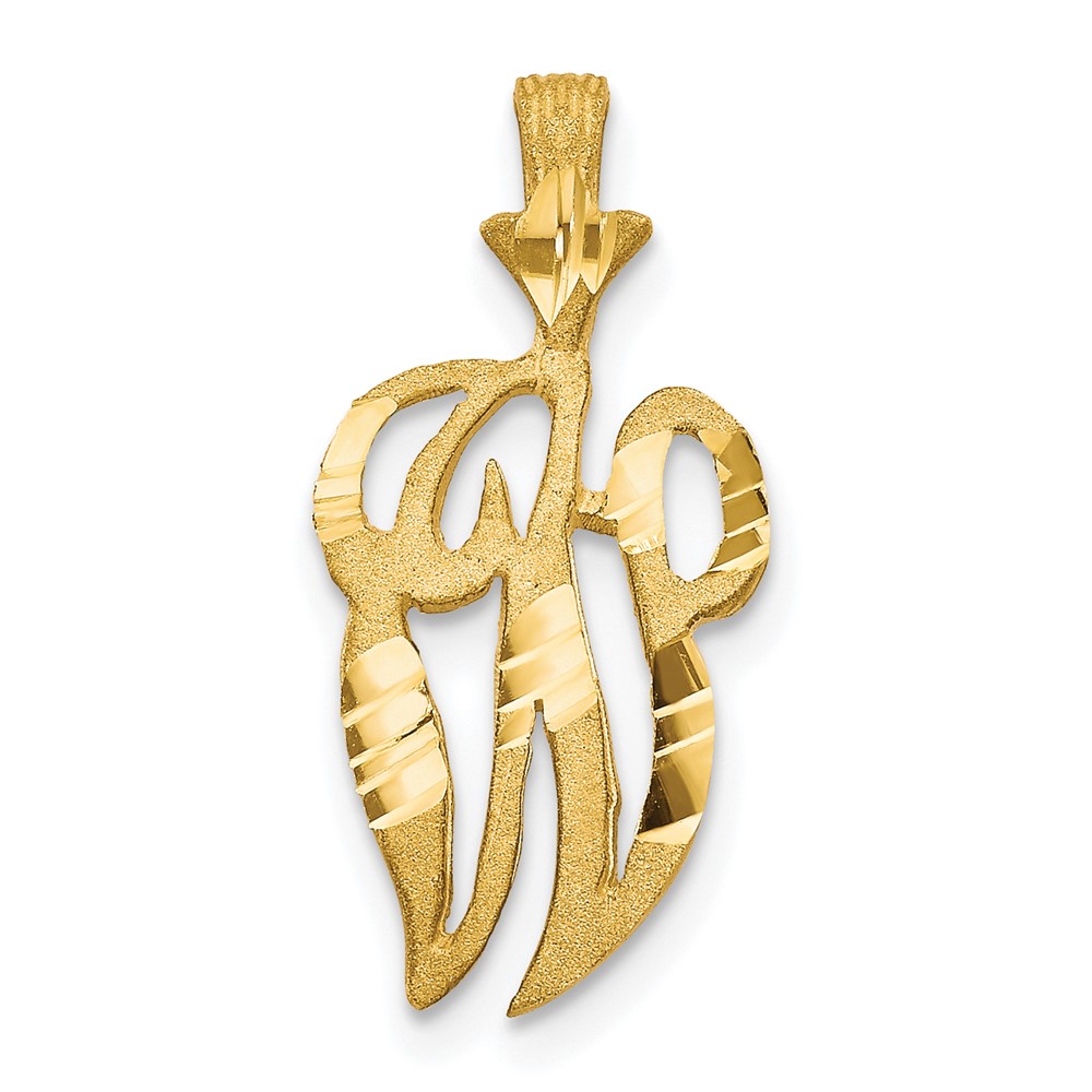 10k Initial W Pendant (10C767W)