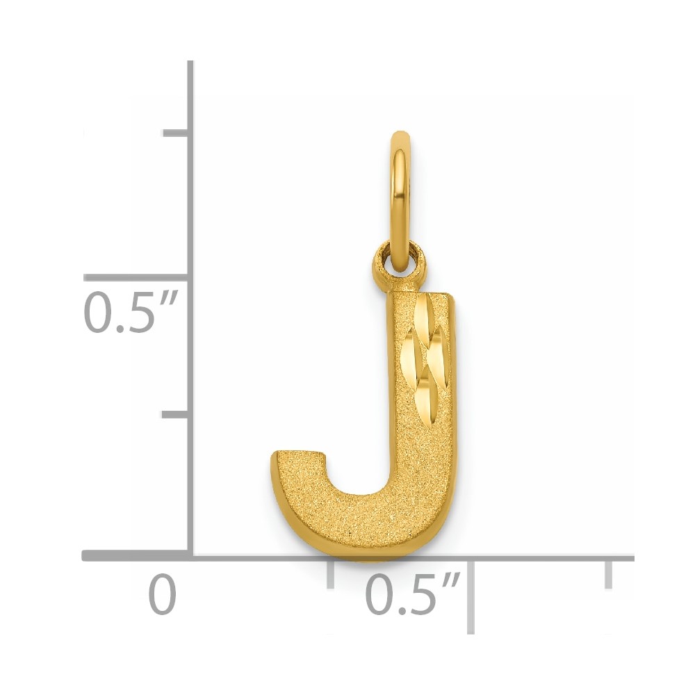 10k Initial J Charm (10C768J)