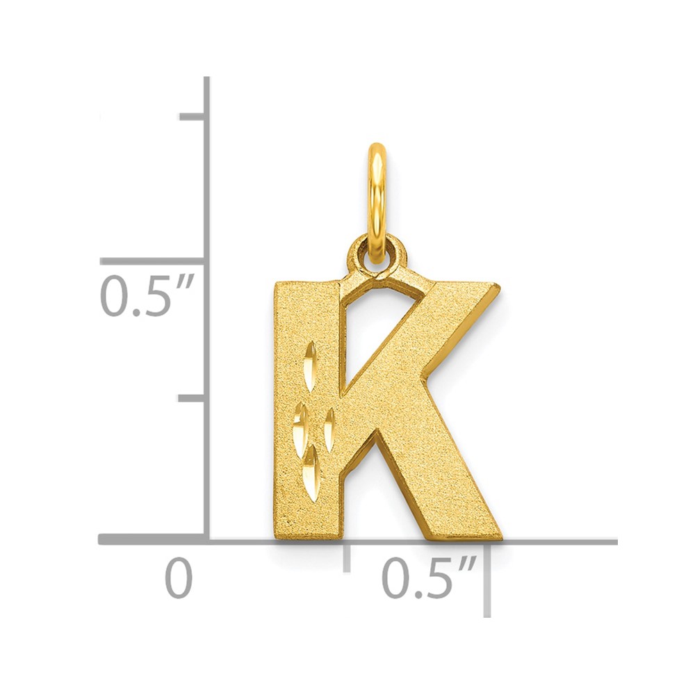 10k Initial K Charm (10C768K)