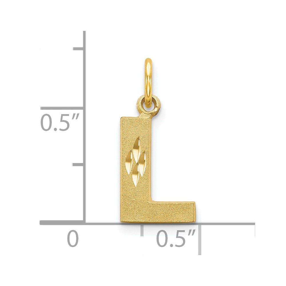 10k Initial L Charm (10C768L)