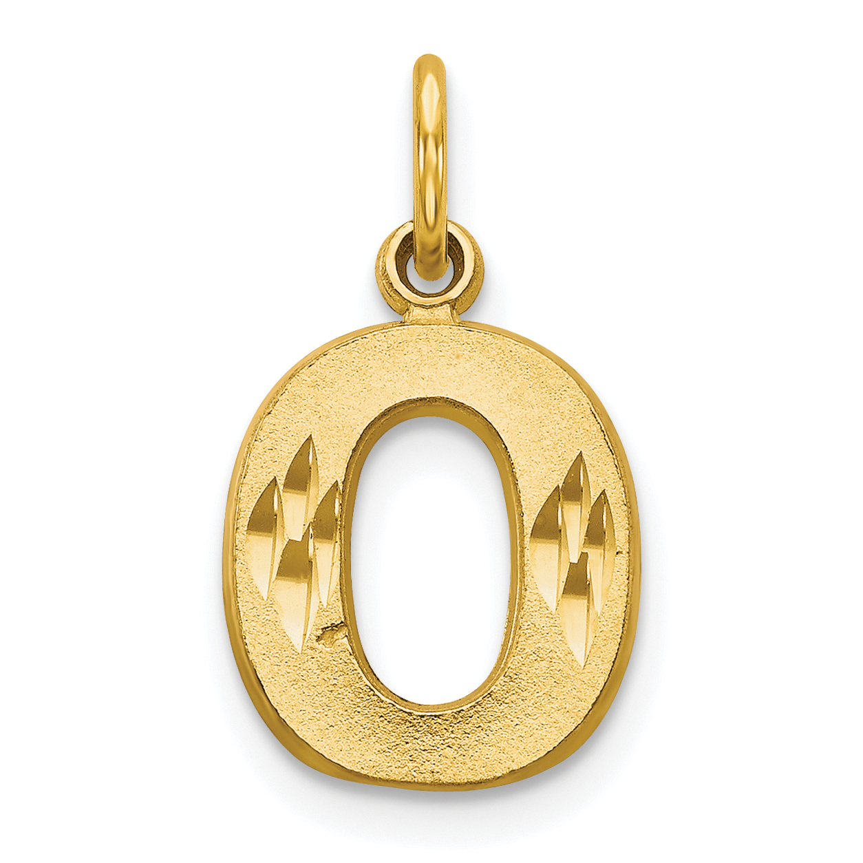 10k Initial O Charm (10C768O)