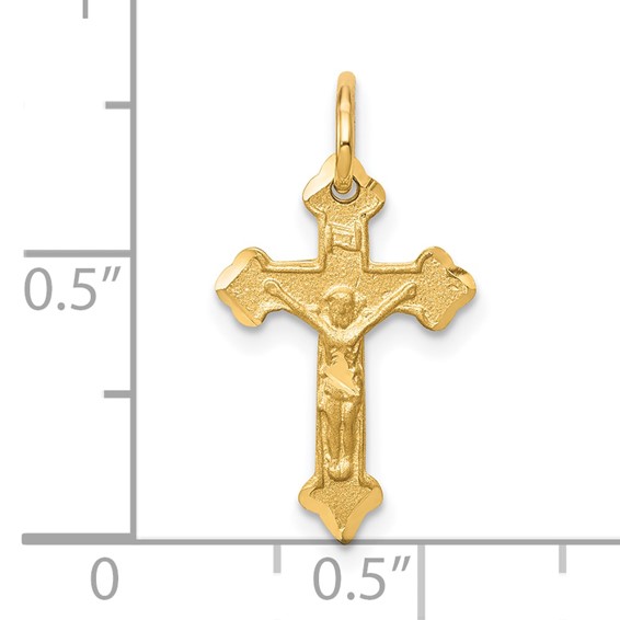 Gold INRI Crucifix Pendants