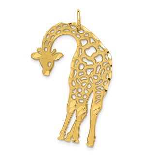 Gold Polished Jungle Animal Pendants