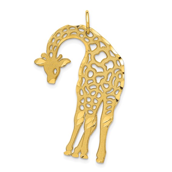 Gold Polished Jungle Animal Pendants