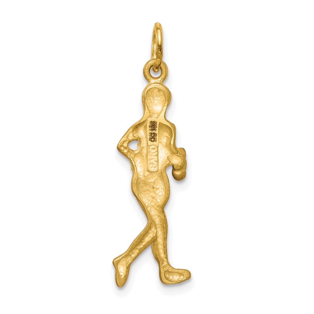 10k Solid Runner Charm (10C884)