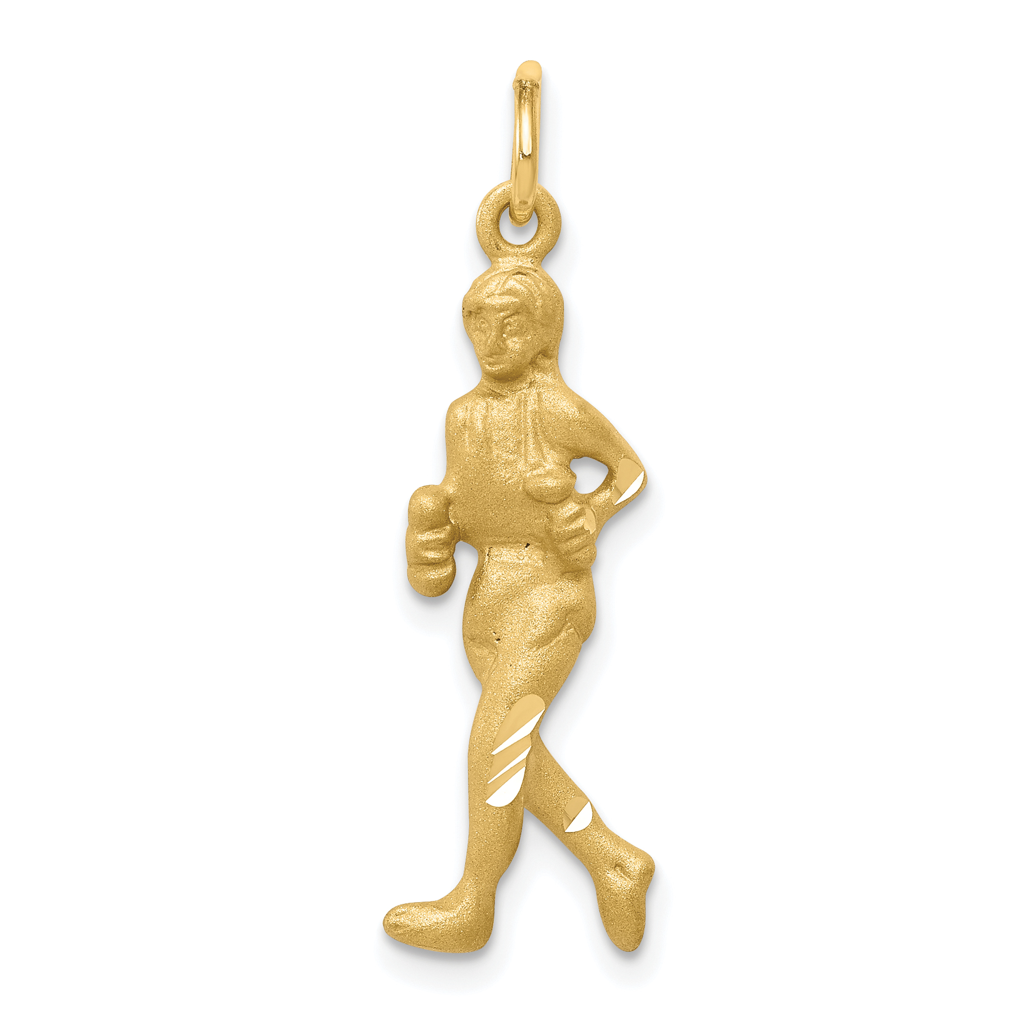 10k Solid Runner Charm (10C884)