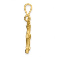 10K Solid Gymnast Charm view 2