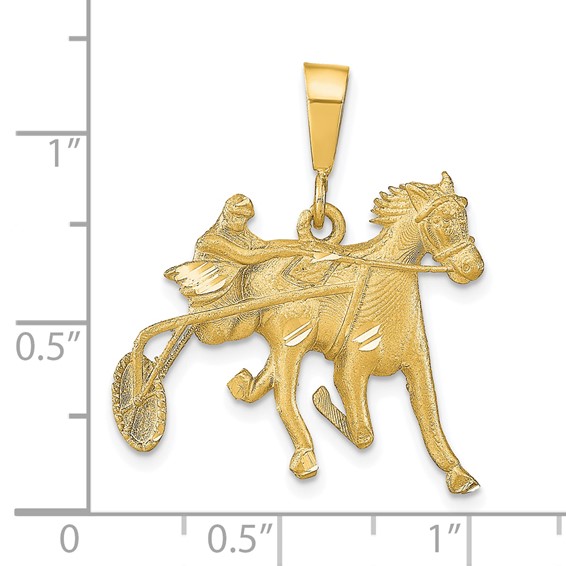 10K Horse Racing Charm