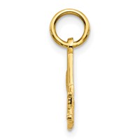 10K Yellow Gold #1 Mom Charm view 2