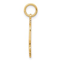 10K Yellow Gold #1 Mom Charm view 2