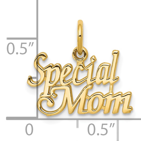 10K SPECIAL MOM Charm