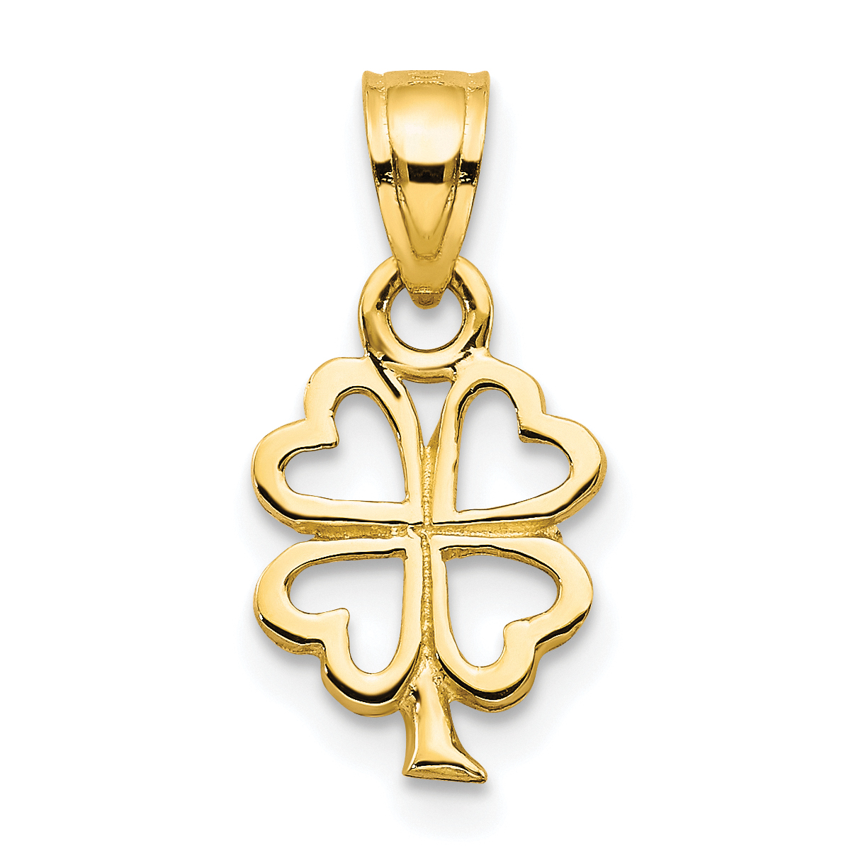 10k Four Leaf Clover Charm (10C984)