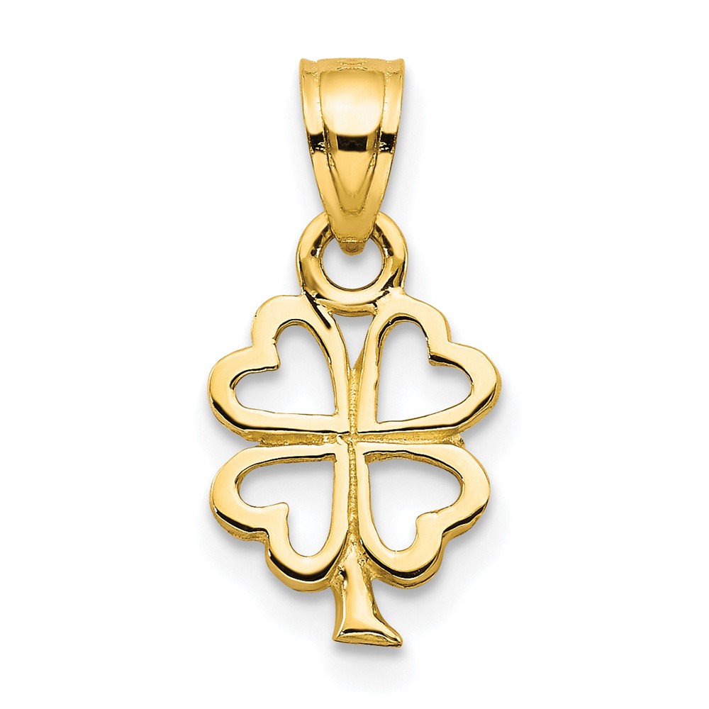10k Four Leaf Clover Charm (10C984)