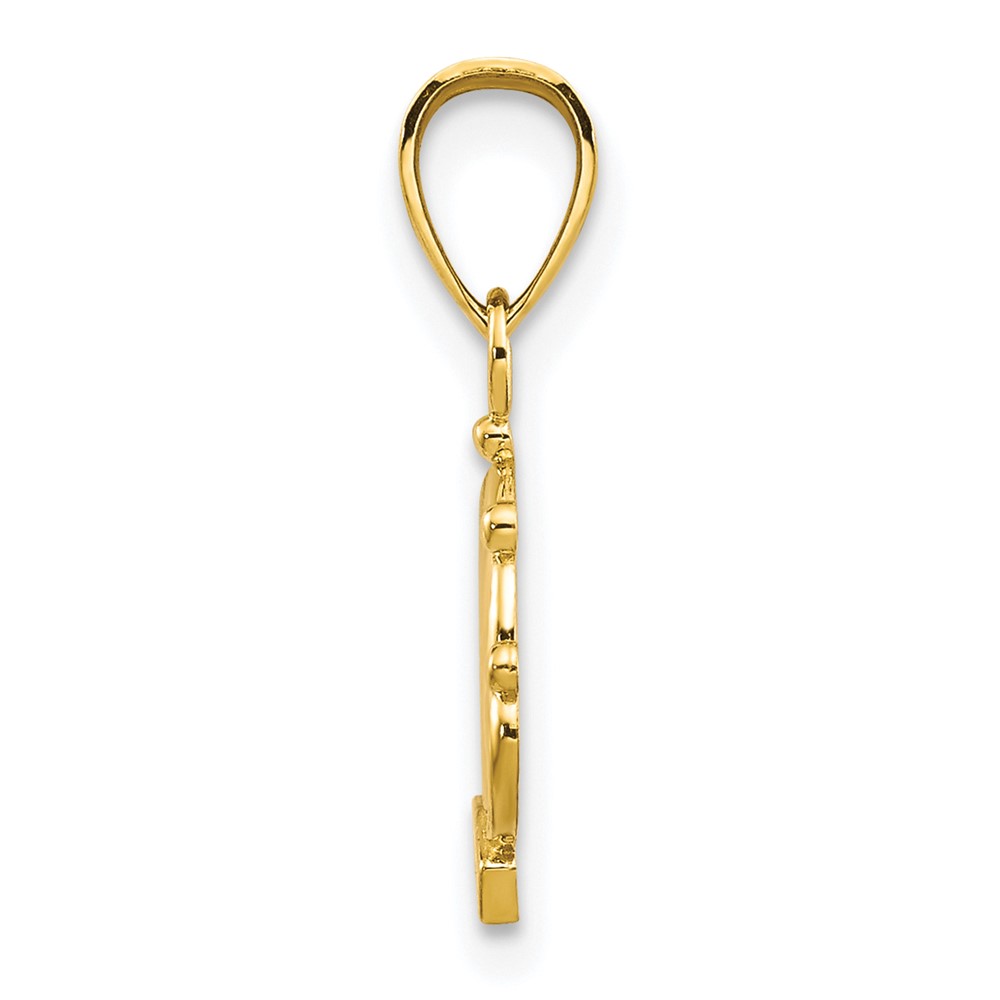 10k Crown Charm (10C989)