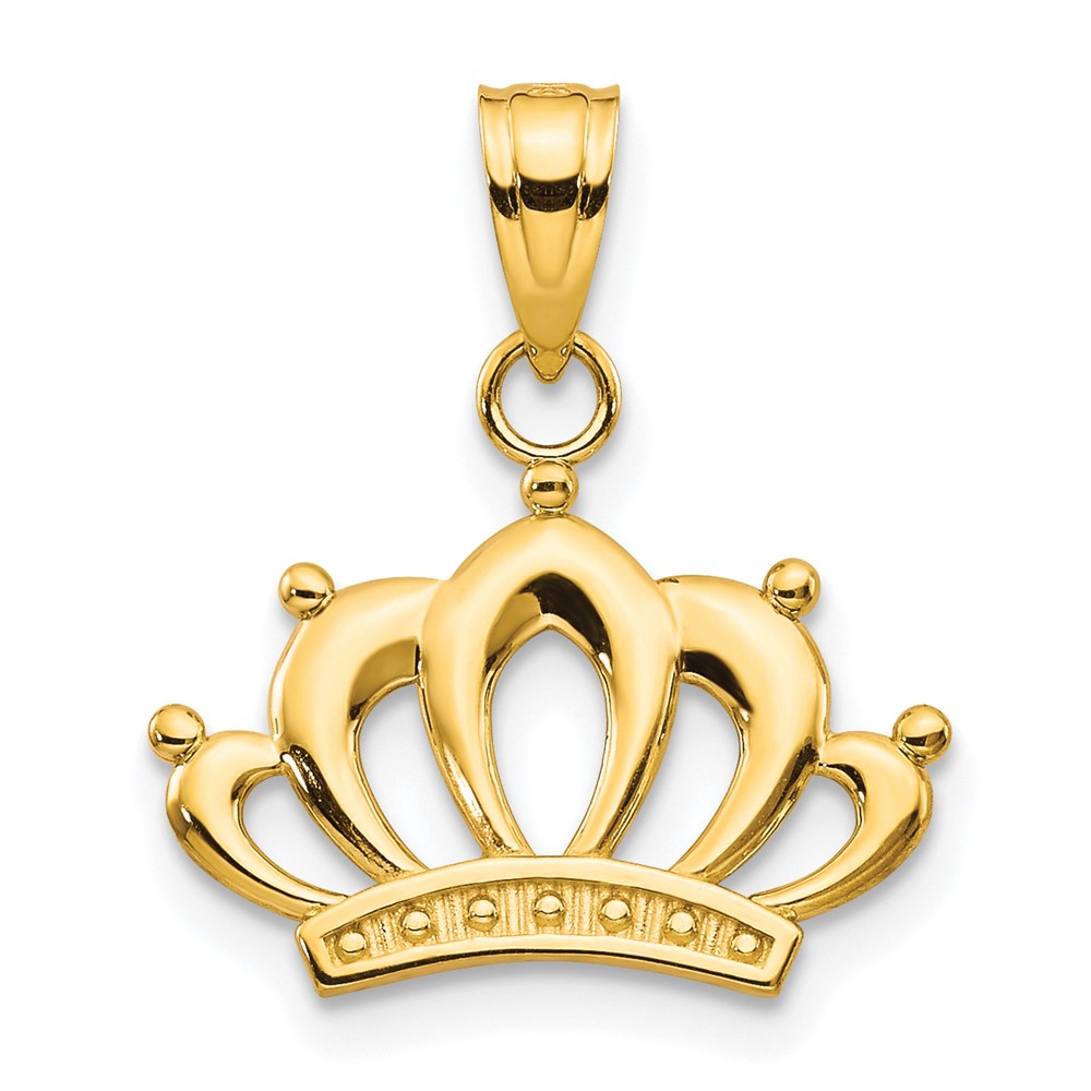 10k Crown Charm (10C989)