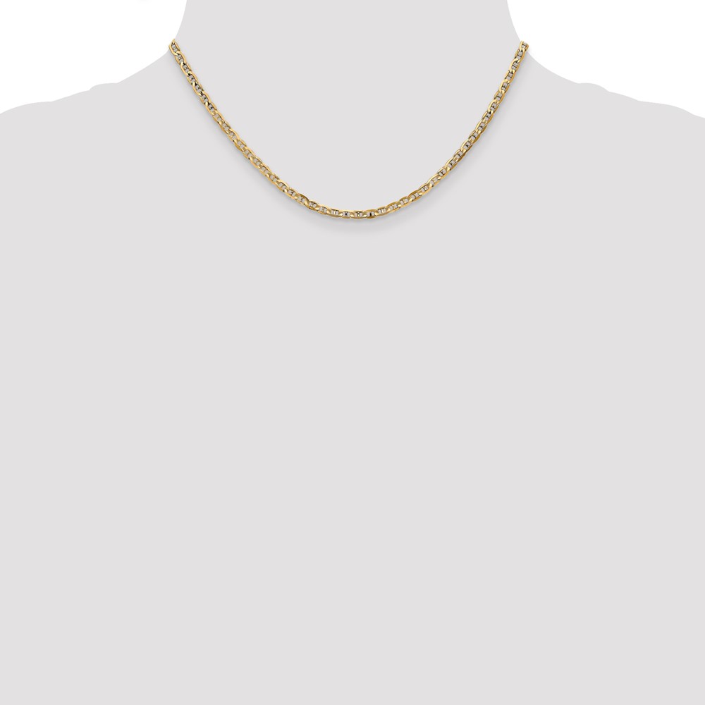 10k 3mm Concave Anchor Chain (10CCA080-16)