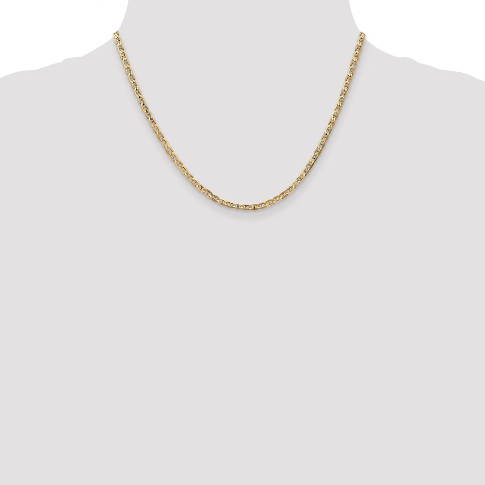 10k 3mm Concave Anchor Chain (10CCA080-18)