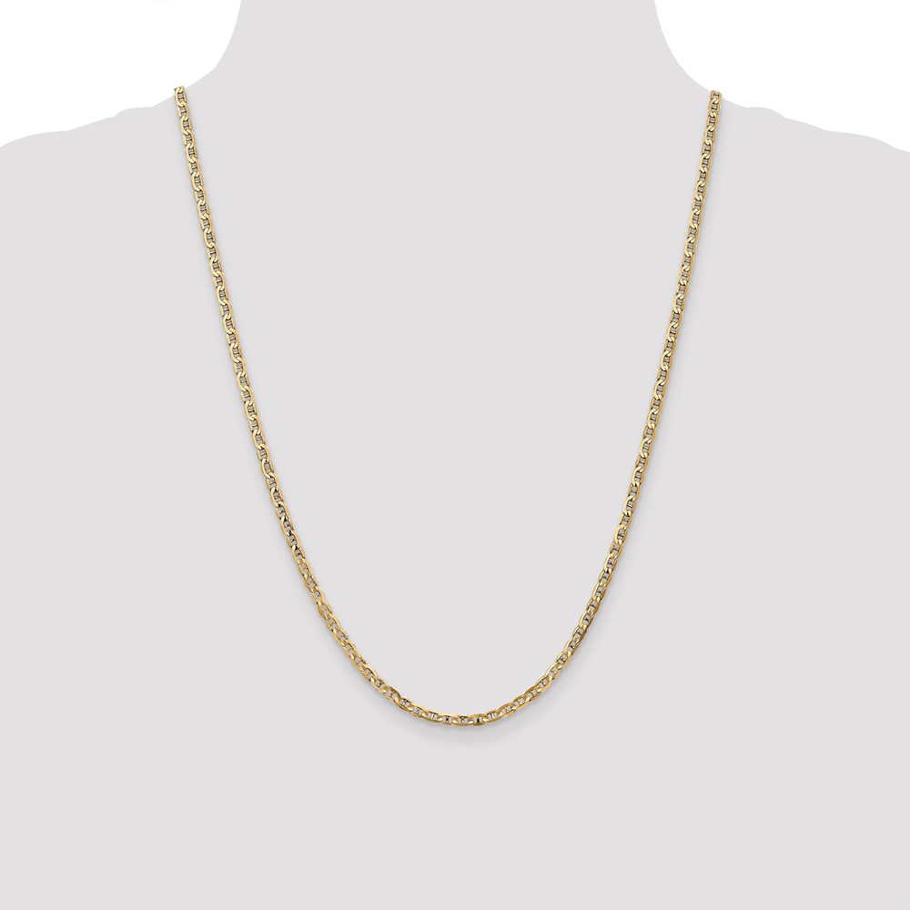 10k 3mm Concave Anchor Chain (10CCA080-24)