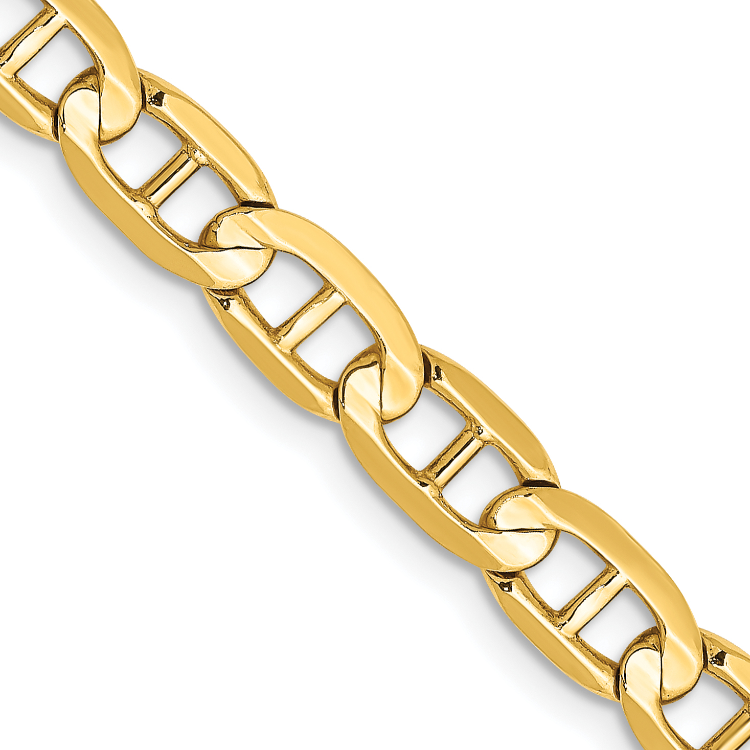 10K 5.25mm Concave Anchor Chain (10CCA140-20)