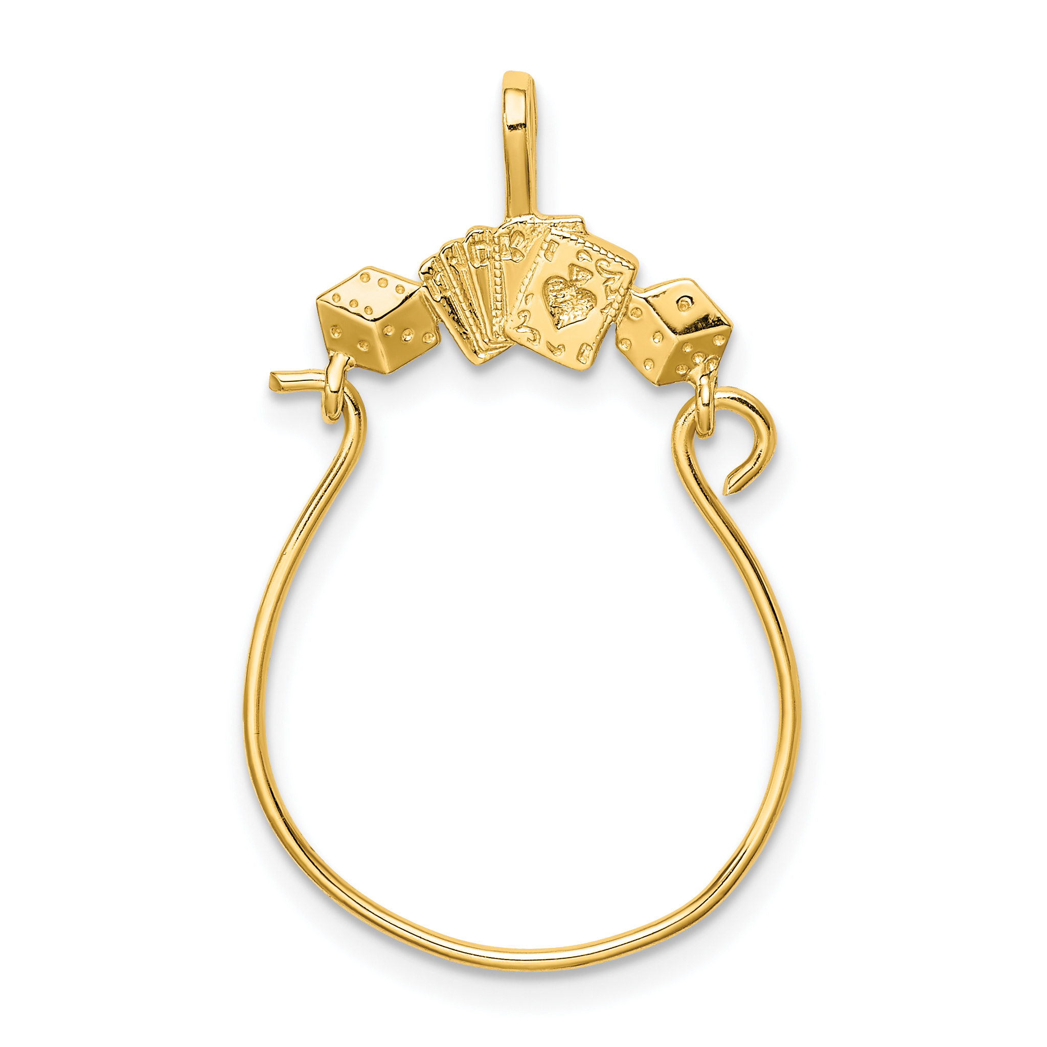 10K Cards and Dice Charm Holder (10CH290)