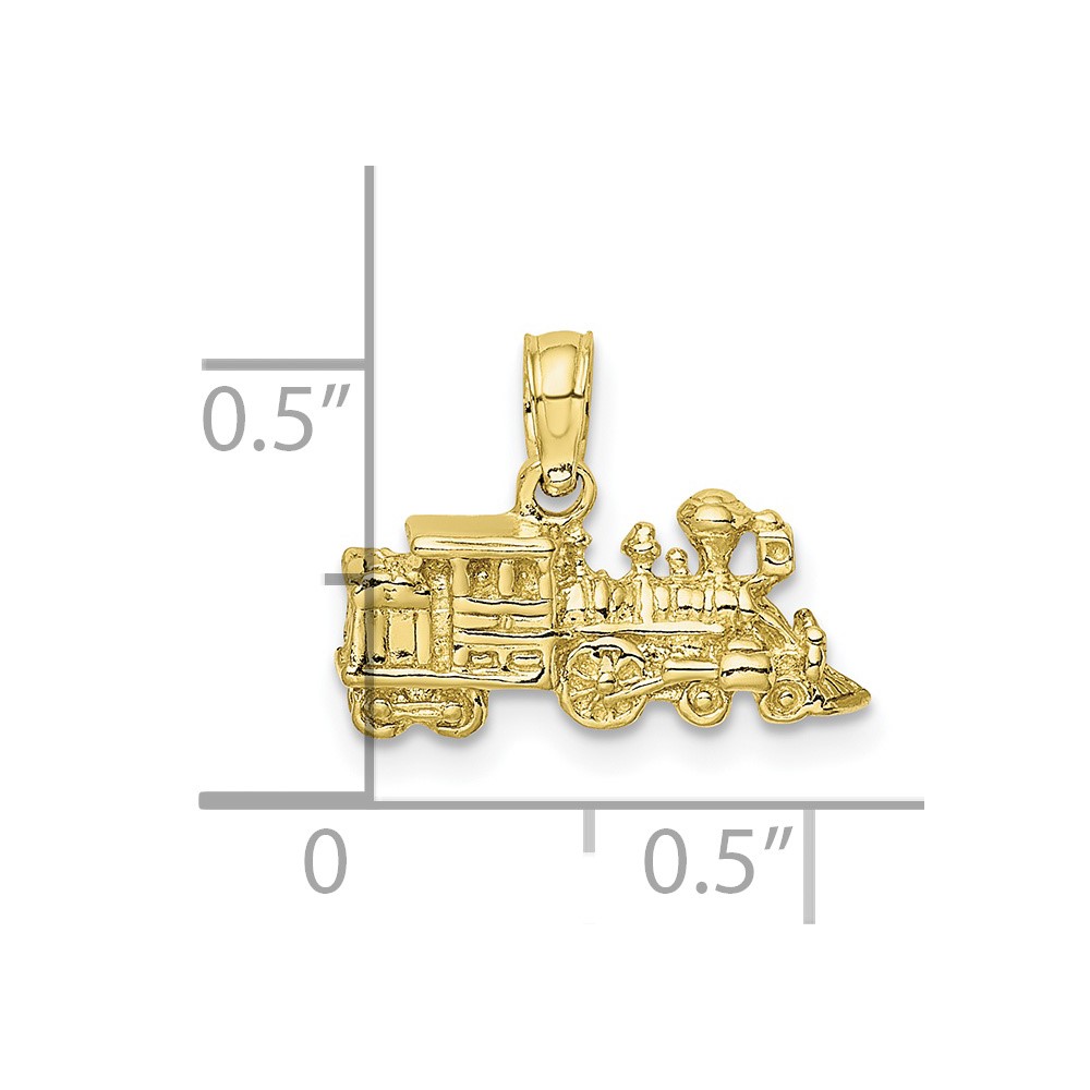 10K 3-D Locomotive Pendant (10D1216)