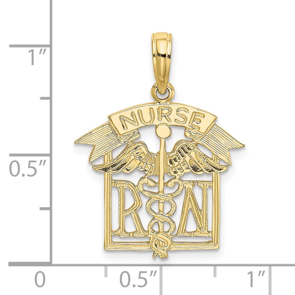 10k Registered Nurse Charm (10D1234)