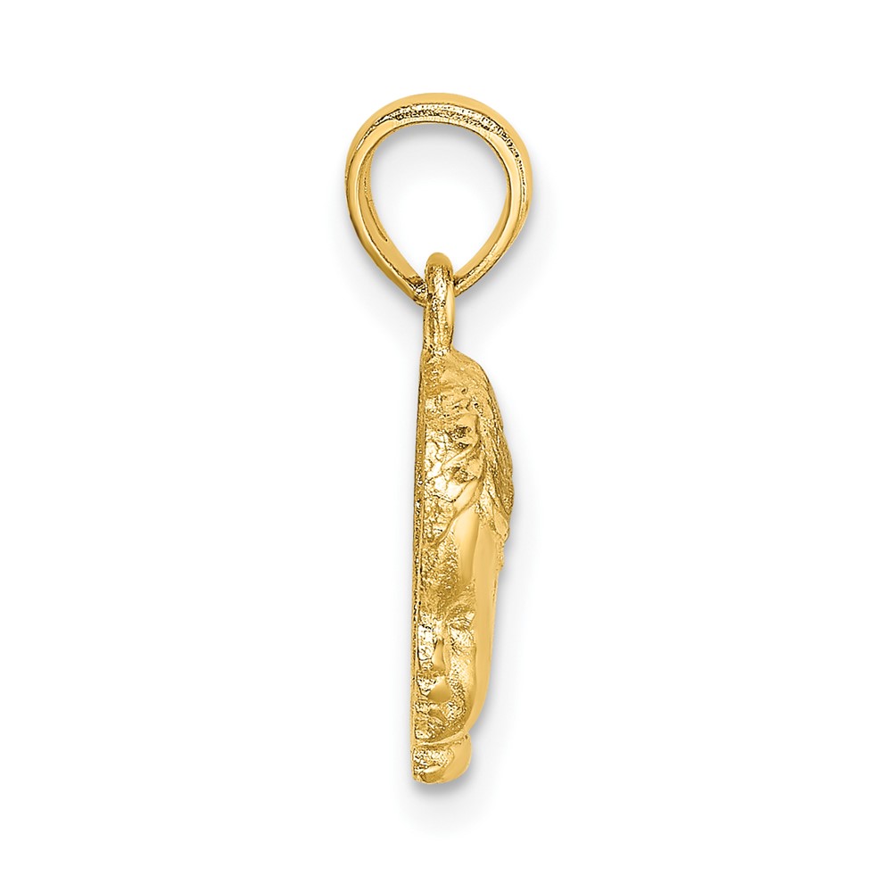 10k Boy Head Charm (10D1718)