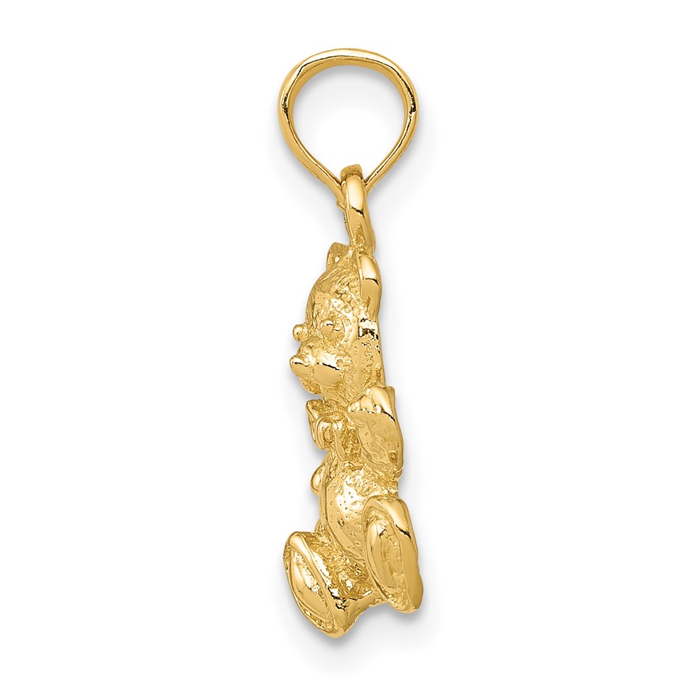 10K Teddy Bear Charm (10D1725)