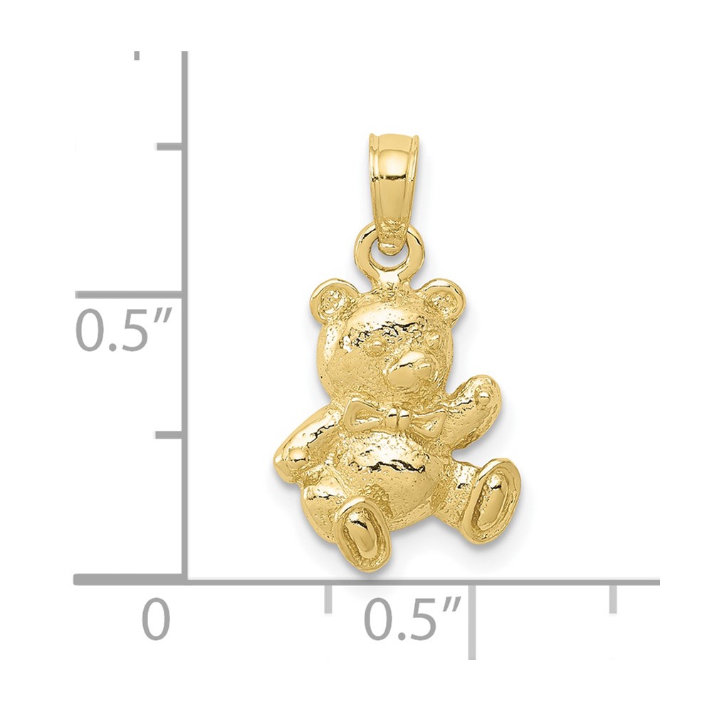 10K Teddy Bear Charm (10D1725)