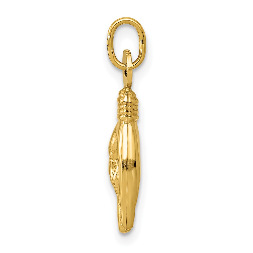 10k Rock On Sign Charm (10D2919)