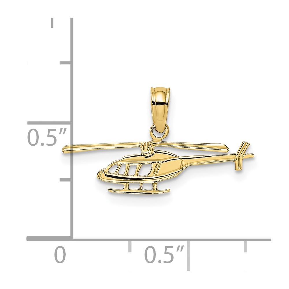 10k Helicopter Charm (10D2947)