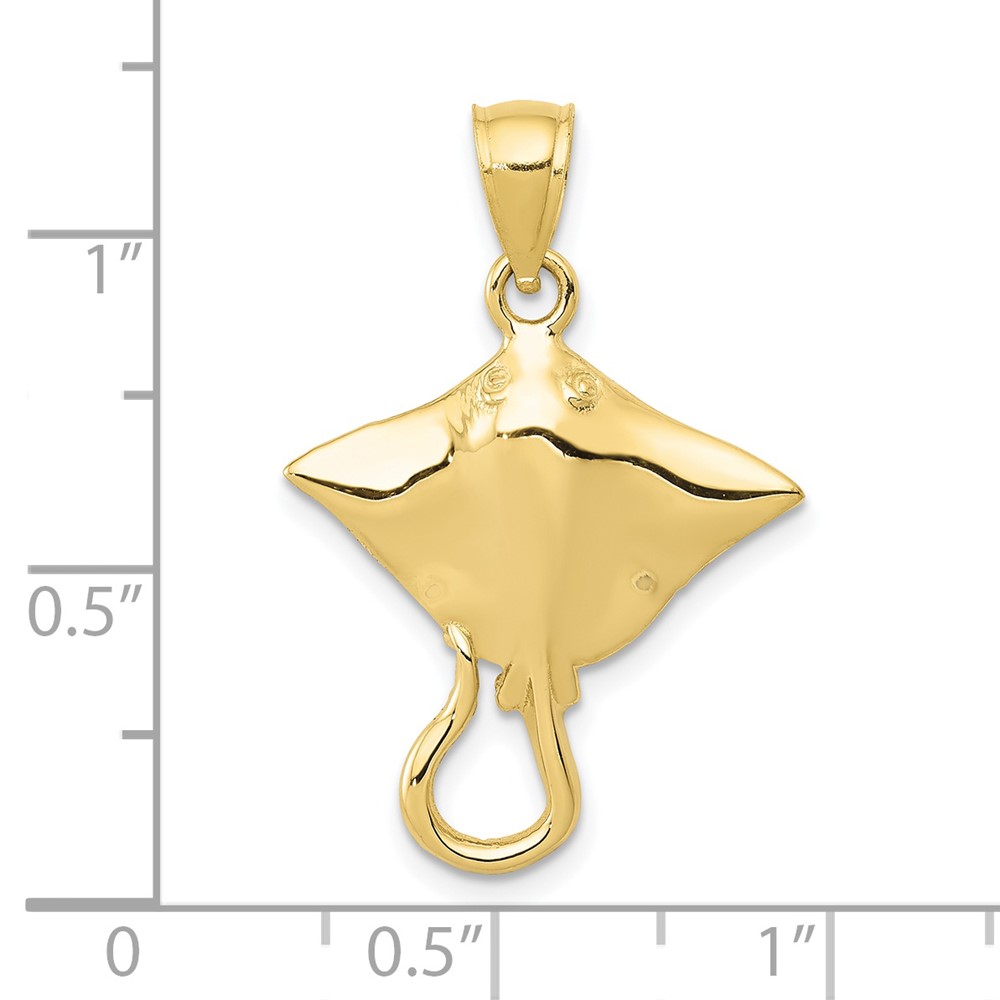 10K Stingray Pendant (10D3411)