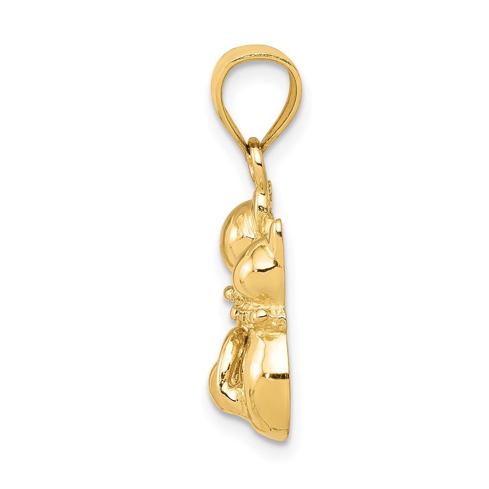 10K Cat Pendant (10D3437)