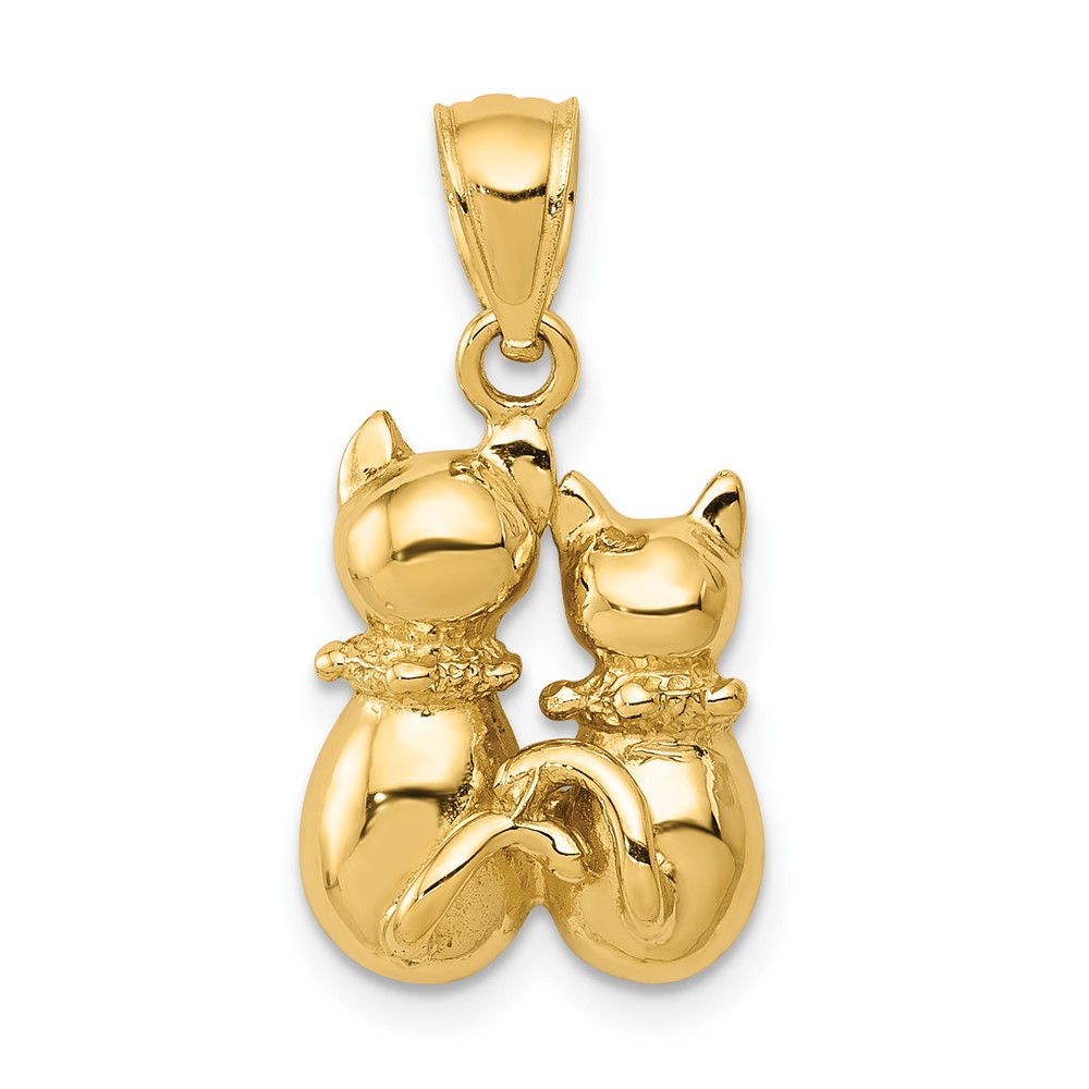 10K Cat Pendant (10D3437)