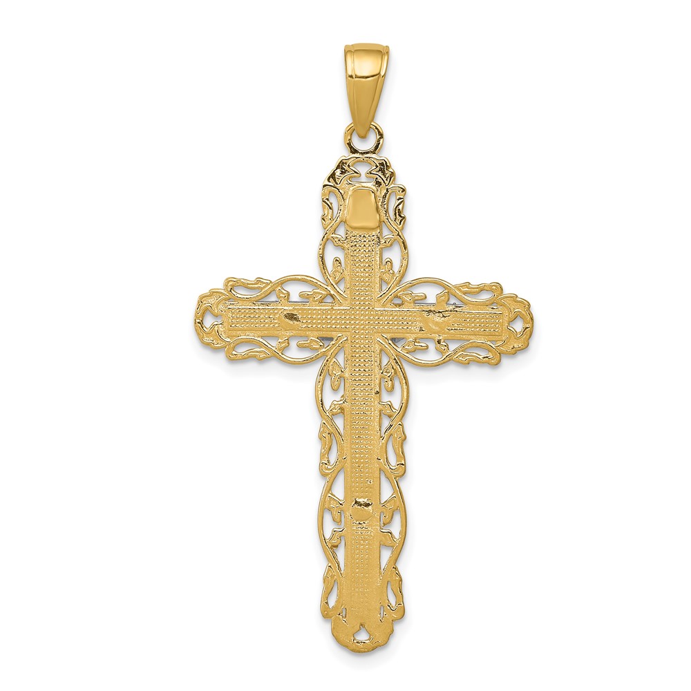 10k Crucifix Pendant (10D3648)