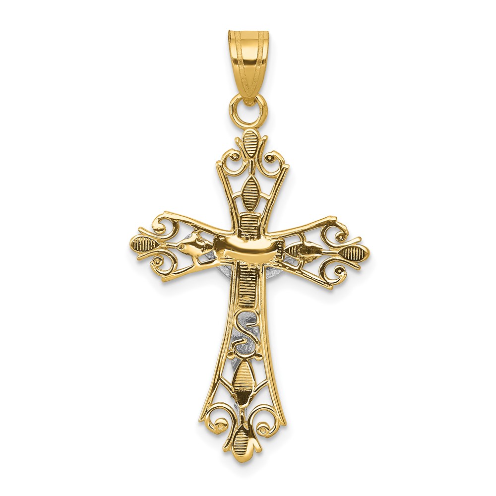 10K Two-tone Pendant (10D3649)