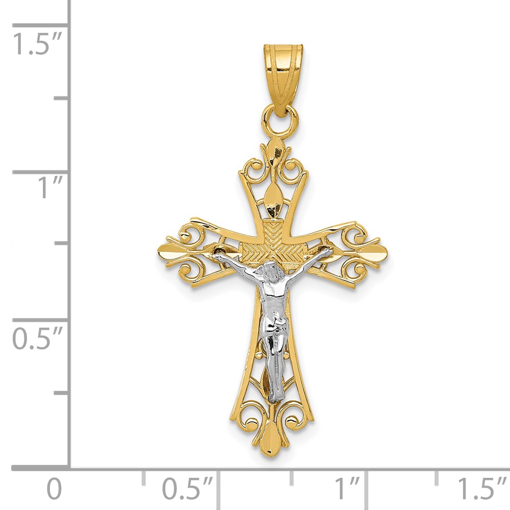 10K Two-tone Pendant (10D3649)
