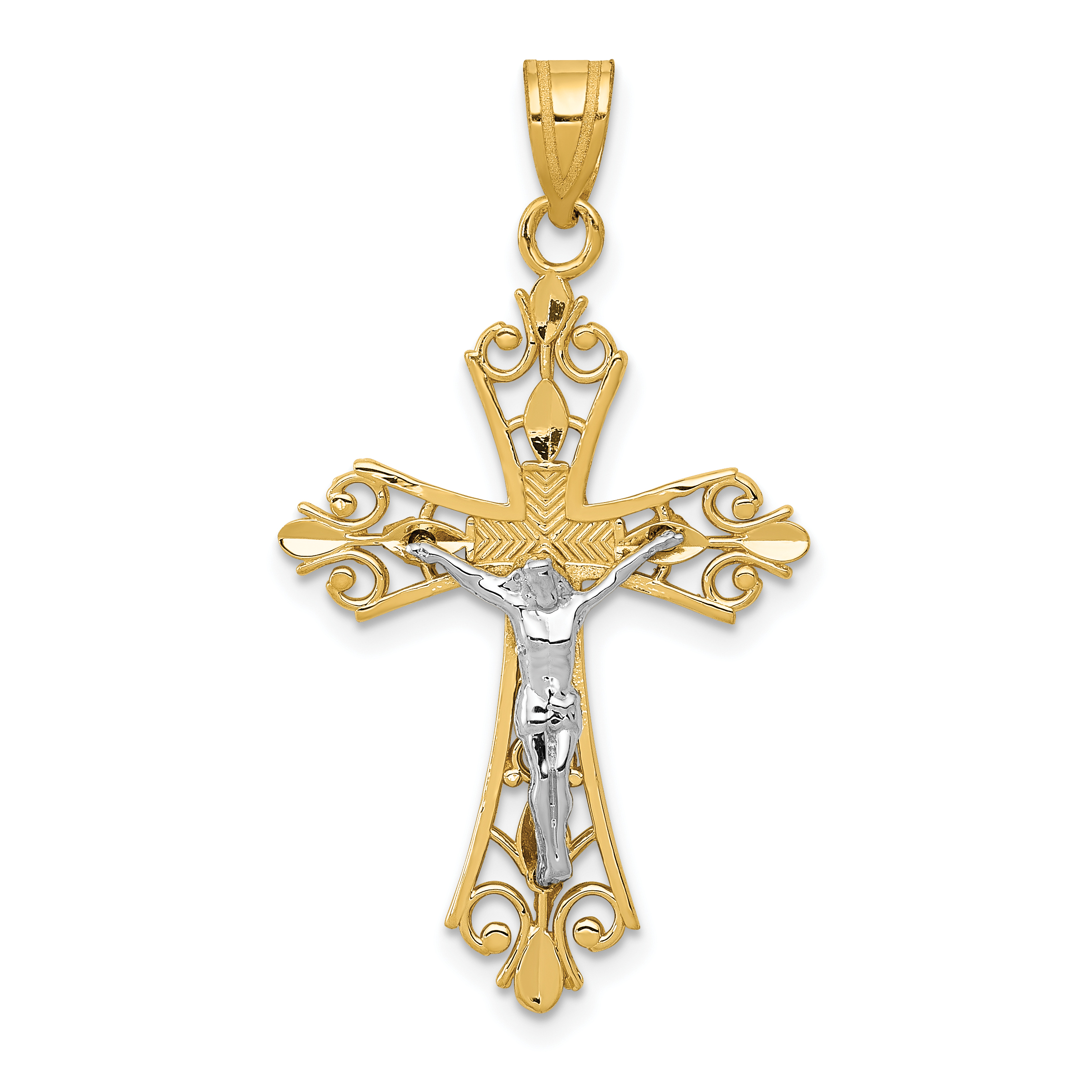 10K Two-tone Pendant (10D3649)