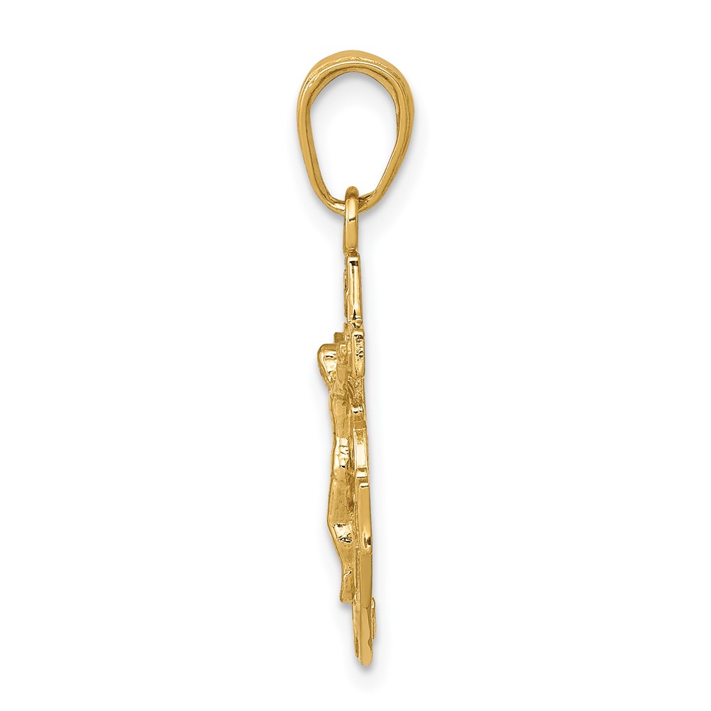 10k Mariners Crucifix Pendant (10D3698)