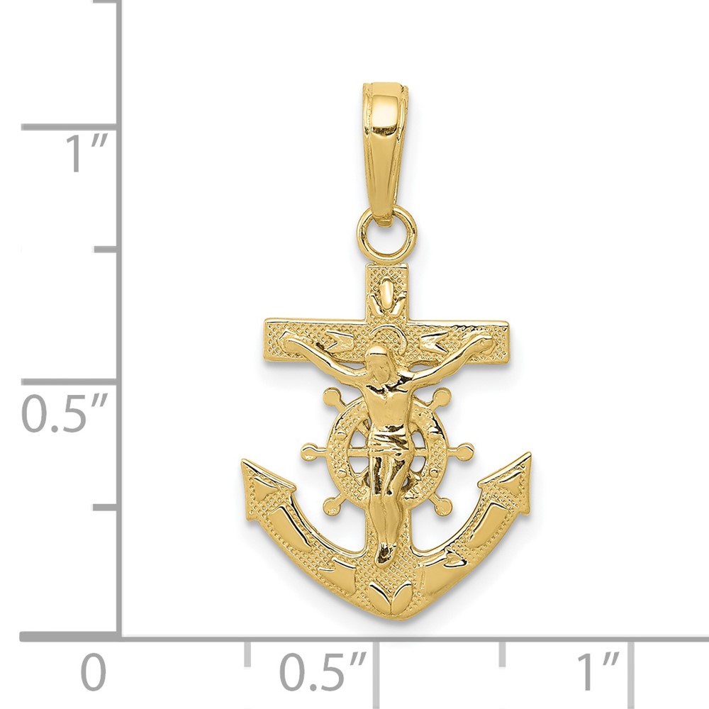 10k Mariners Crucifix Pendant (10D3698)