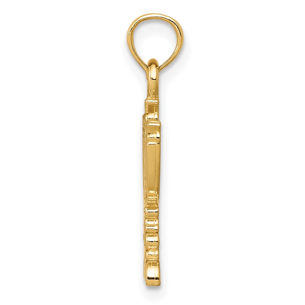 10K Menorah Pendant (10D3800)