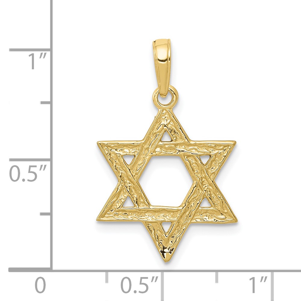 10K Star of David Pendant (10D3803)