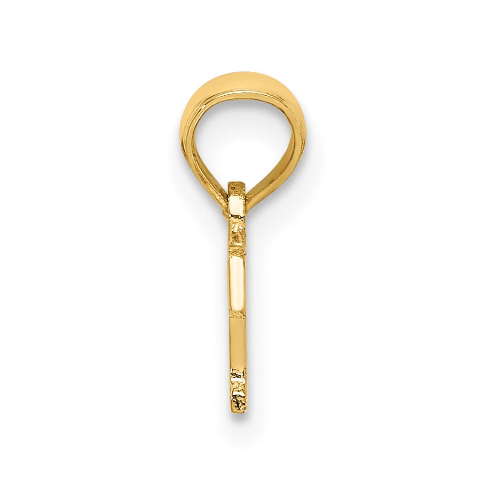 10K Polished BRAT Charm (10D3904)